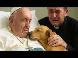 Pope Francis asked to say goodbye to his dog seconds before d… See more