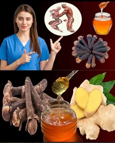 18 Benefits: Mix Ginger with Cloves and Honey, You’ll Thank Me for the Recipe! details in the first comment section!👇