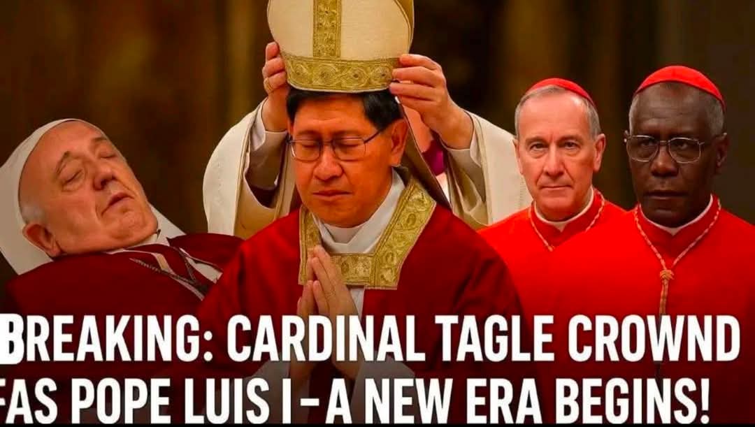 Breaking: Cardinal Tagle Crowned As Pope Luis I – A New Era Begins… See more